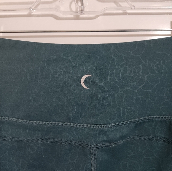 2 Pair Womens ZIYA Teal and Black Leggings, Size 6-8 - Picture 9 of 13